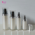 Nuevos frascos y frascos de loción cosmética de cristal acrílico